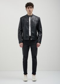 Calliope BIKER  - Giacca in similpelle - nero