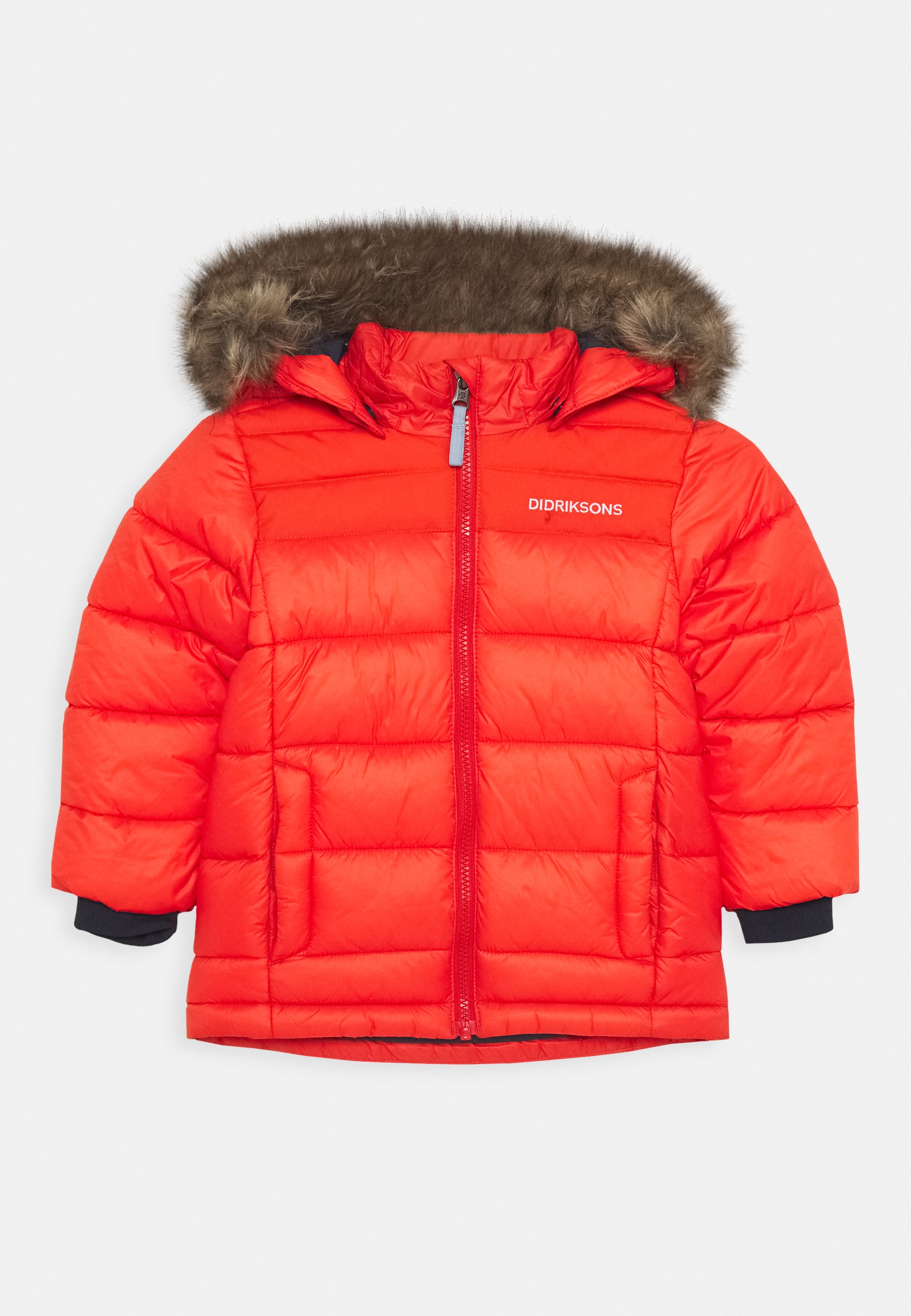 Didriksons DIGORY KIDS Vinterjakke poppy red Zalando.no Didriksons Kure Parkas, vinterparkas barn Rød Jakker