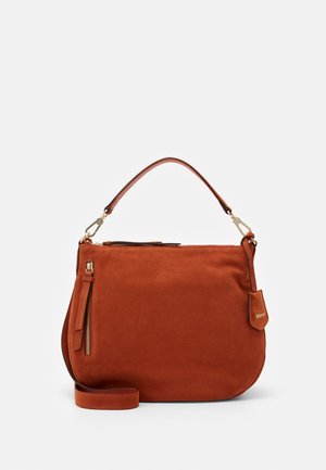 Käsilaukku - metallic red