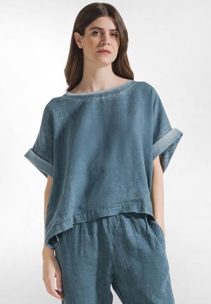 FADED WIDE - Camicetta - teal