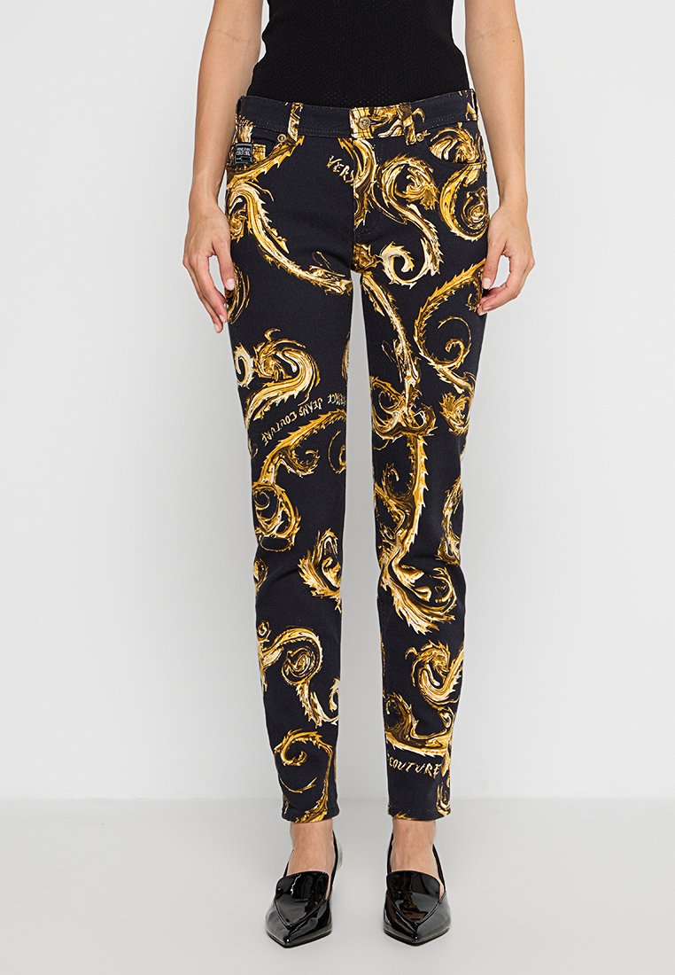 Versace Jeans Couture Slim fit jeans zwart Versace Jeans Couture Slim fit jeans zwart