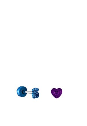 Pendientes - blue, purple