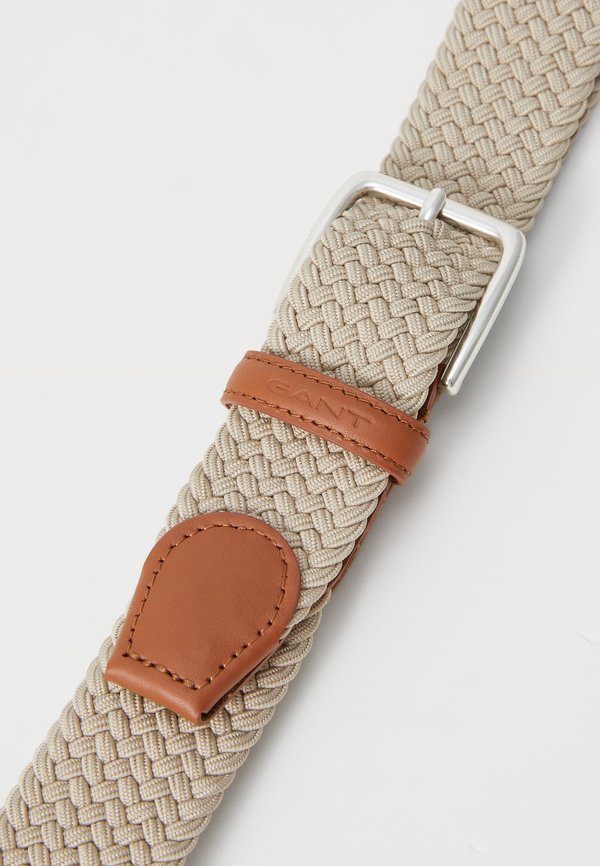 ELASTIC BRAIDED BELT UNISEX - Braided belt - dry sand2