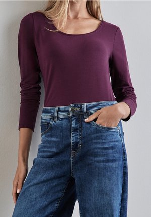Langarmshirt - purple