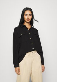 Noisy May NMFLANNY LONG SHACKET - Giacca leggera - black