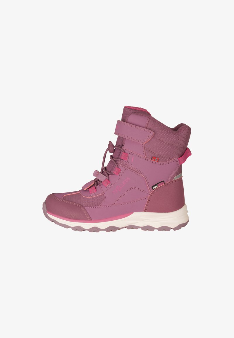 TROLLKIDS HAFJELL XT - Snowboot/Winterstiefel - mauve plum