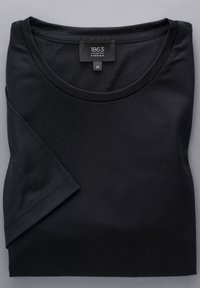 Eterna SOFT TAILORING - Langærmet T-shirt - schwarz