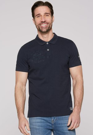 MIT LOGO-STICKEREIEN - Polo shirt - blue navy