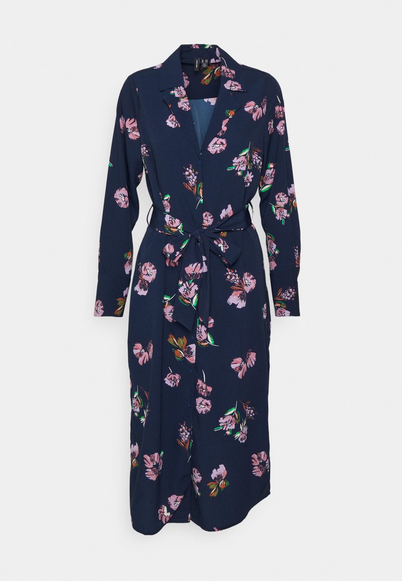 Vero Moda Petite Blousejurk donkerblauw Vero Moda Petite Blousejurk donkerblauw