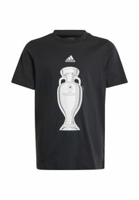 adidas Performance OFFICIAL EMBLEM TROPHY KIDS - Triko s� potiskem - black