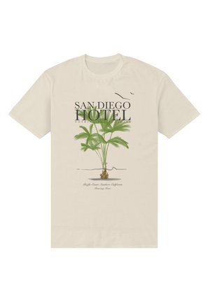 MATT KEELING SAN DIEGO HOTEL - T-shirt con stampa - sand