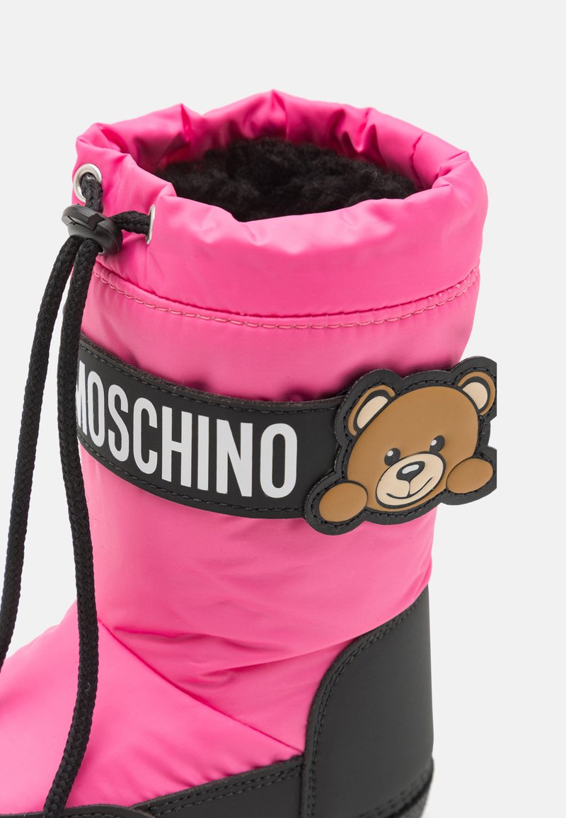 MOSCHINO UNISEX - Snowboot/Winterstiefel - pink/black/pink  