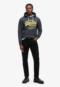 Superdry & Co Felpa con cappuccio - eclipse navy marl