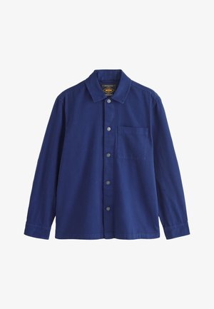 Next, REGULAR FIT - POCKET CANVAS SHACKET - Shirt - blue
