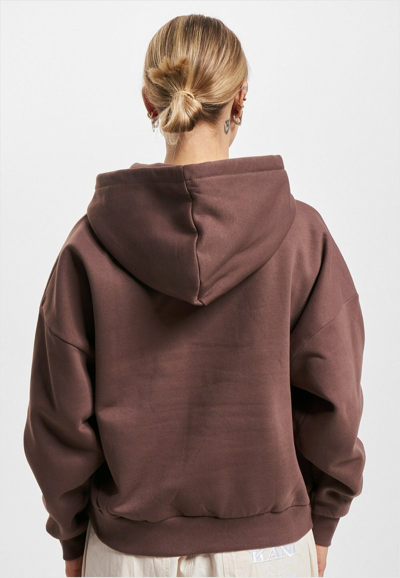 Karl Kani Felpa Con Cappuccio Donna Small Signature Essential OS | Morbida Con Tasca | Casual Streetwear - 6