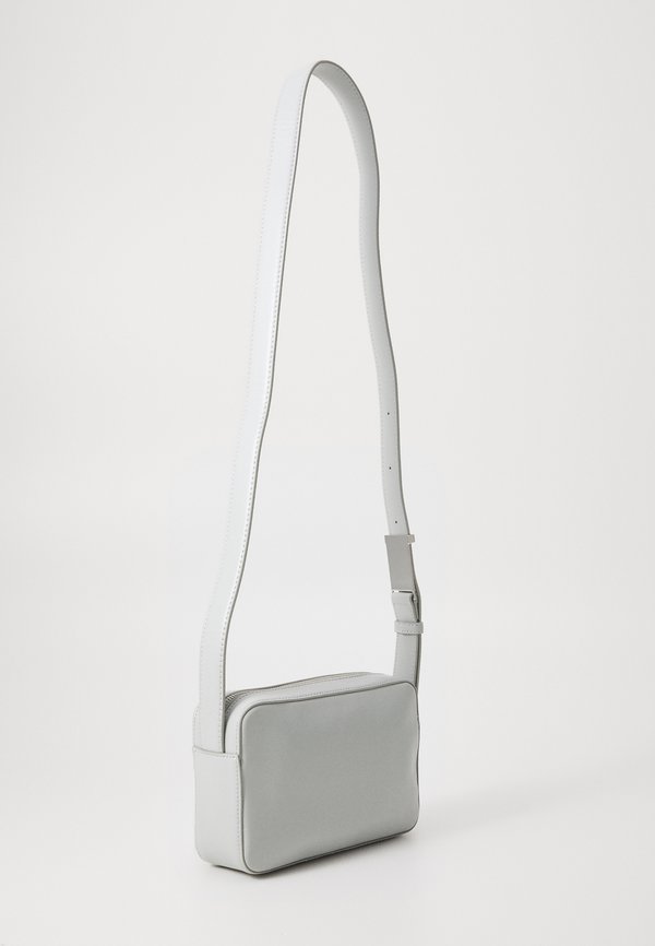 LOGO CAMERA BAG - Cross body bag - mirage gray2