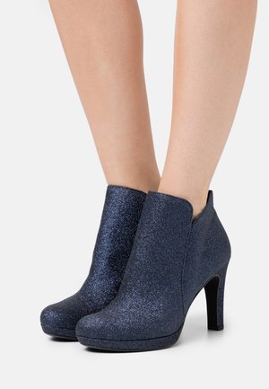Tamaris Stivaletti con tacco - dark blue