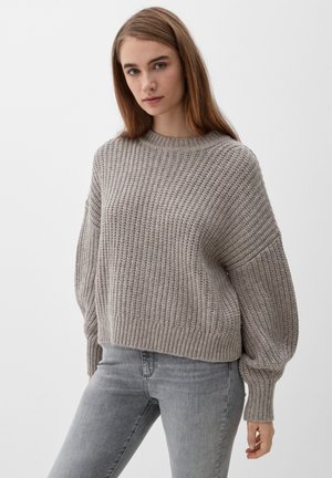 Pullover - beige melange