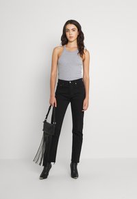 Levi's® HIGH NECK TANK - Top - starstruck heather grey