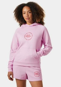 Helly Hansen CORE GRAPHIC - Jersey con capucha - rosa