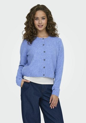 JDYCHLOE LIFE LS NOOS - Vest - sky blue