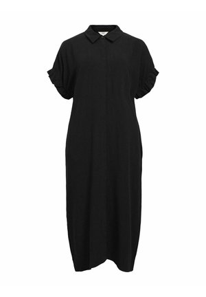 Object, Linen - Haljina-majica - black