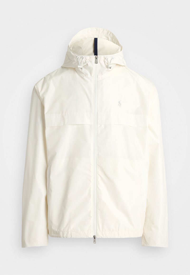 Polo Ralph Lauren FULL-ZIP HOODED JACKET - Windbreaker - deckwash white