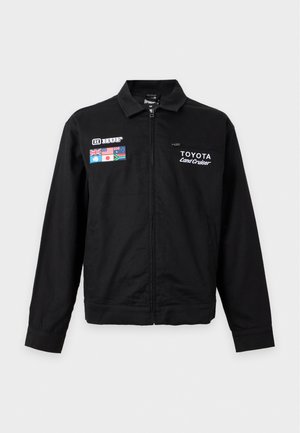 HUF, LAND CRUISER WORLD TOUR UNISEX - Veste en jean - black