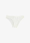 REGULAR FIT - LACE BRAZILIAN KNICKERS . - Brazil alsó - cream
