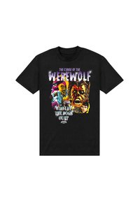 Henry Tiger HORRORLINE WHO LET THE DOGS OUT - Camiseta estampada - black