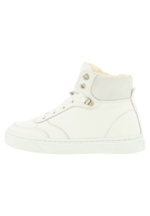 High-top trainers - white