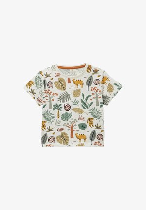 Monoprix, T-shirt imprimé - naturel