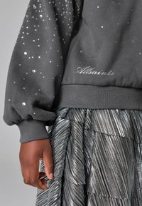 smALLSAINTS SCATTER DIAMANTE EMBELLISHED  CREW  - Mikina - charcoal grey