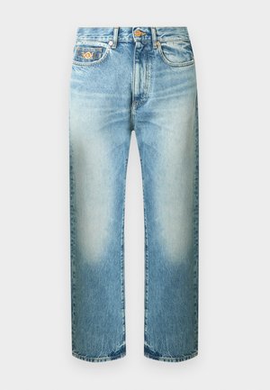Versace PANT STONE WASH  - Široke kavbojke - light blue