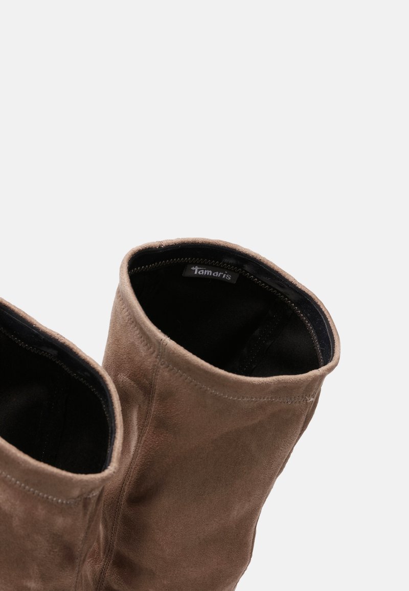 Damen Sneaker | Tamaris Overknees antelope/taupe - UZ93266 Damen Sneaker | Tamaris Overknees antelope/taupe - UZ93266