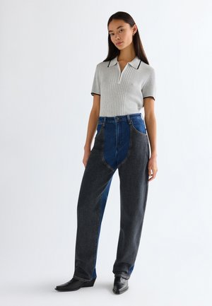PATCHED CHAP JEANS - Jeans Relaxed Fit - shadow stitch
