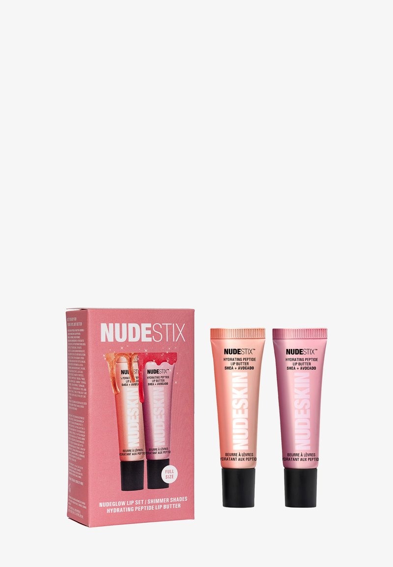 NUDESTIX - NUDESTIX NUDEGLOW LIP SET - 2 PCS HYDRATING PEPTIDE LIP BUTTER - Sminkset, Förstora