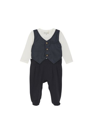SET - Väst - dark brown melange