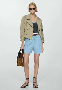 Mango Denim shorts - light blue