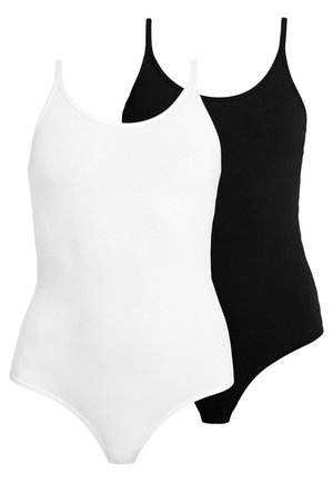 2 PACK - Body - white/black
