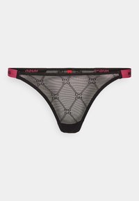 HUGO Stringid - black/must - Zalando.ee