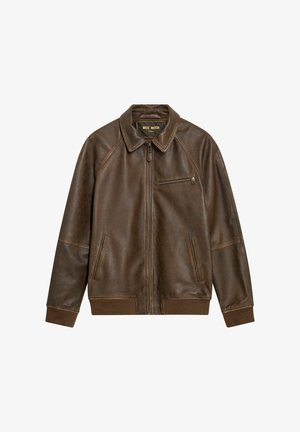 Mos Mosh Gallery, MMGTHOM - Bomber Jacket - chocolate brown