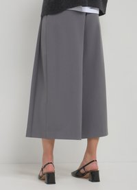 Calliope CULOTTE CON PIEGHE  - Gonna a campana - grigio