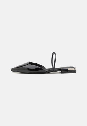 CABBI MARY JANE FLAT - Muiltjes - black