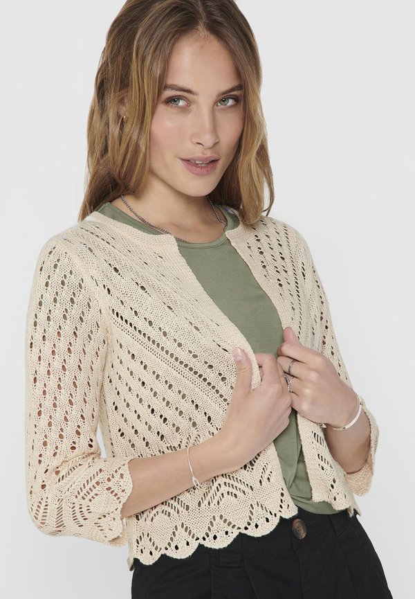 JDYSUN CROPPED CARDIGAN - Cardigan - tapioca2