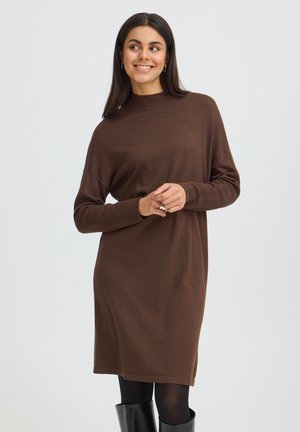 Fransa, FRMARY DR - Robe pull - hot fudge