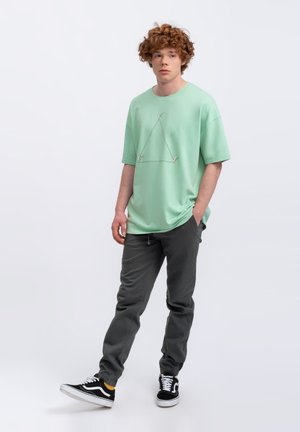 SANKA - OVERSIZE - T-shirt print - mint