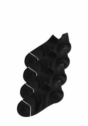 ACTIVE CUSHIONED 4 PACK - Calcetines - black