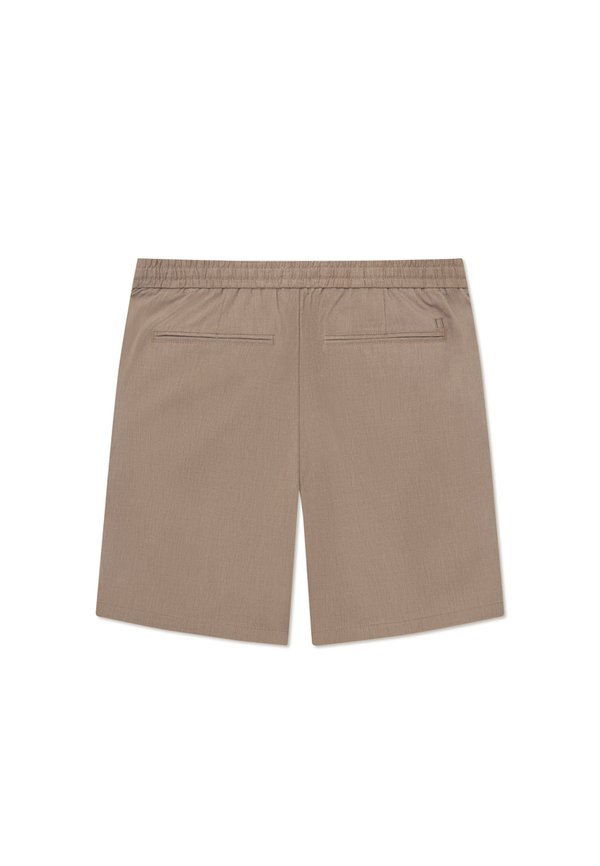 COMO SLUB DRAWSTRING - Shorts - walnut2