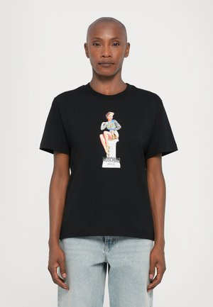 T-SHIRT - Print T-shirt - black